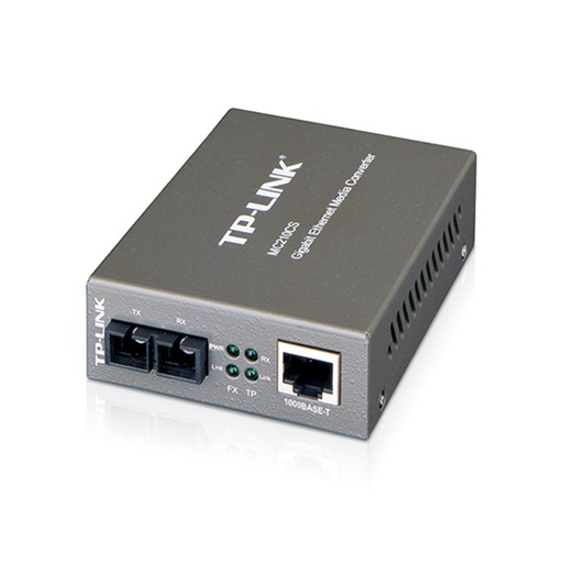 [TP-MC210CS] CONVERTIDOR A FIBRA OPTICA DE RJ45 A MONO MODO SC