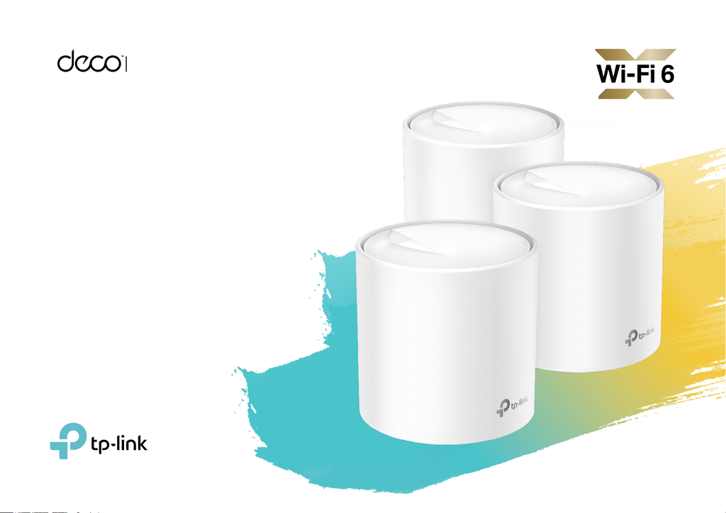 SISTEMA WIFI 6 MESH AX1800 (PACK X 3)