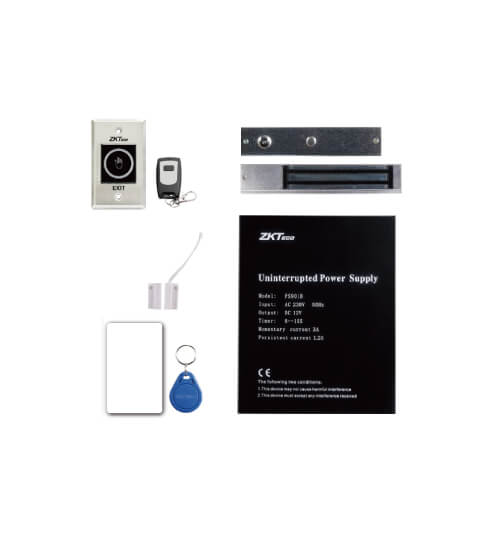 KIT CONTROL DE ACCESO + CERRADURA AL280 + BOTON + FUENTE + 10 TAGS Y 10 CARDS