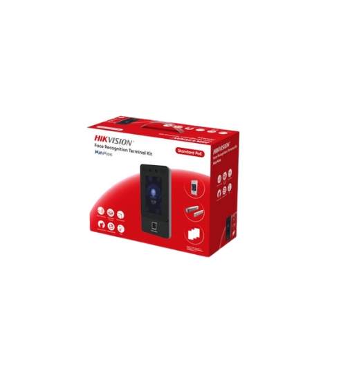 KIT DE ACCESO. INC:DS-K1T342MFWX-E1, CERRADURA, SOPORTE Y PULSADOR