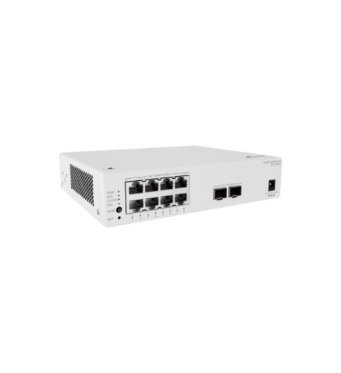 SWITCH 8P X 10/100/1000 BASE-T(POE+),2PX100M/GE/2.5GE SFP. CAPACIDAD 26GBPS