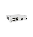 SWITCH 8P X 10/100/1000 BASE-T(POE+),2PX100M/GE/2.5GE SFP. CAPACIDAD 26GBPS