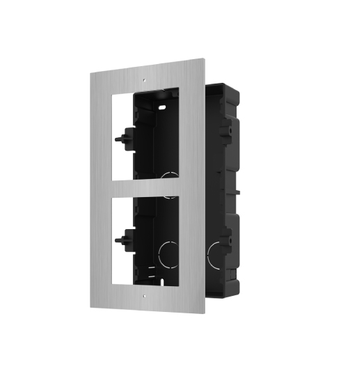 MONTAJE EMPOTRADO PARA DOS MODULOS DE VIDEOPORTERO