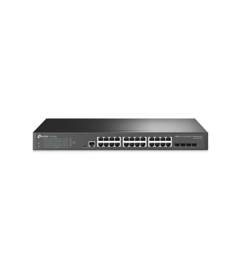 OMADA SWITCH 24P GIGABIT L2+ ADM CON 4 SFP SLOTS