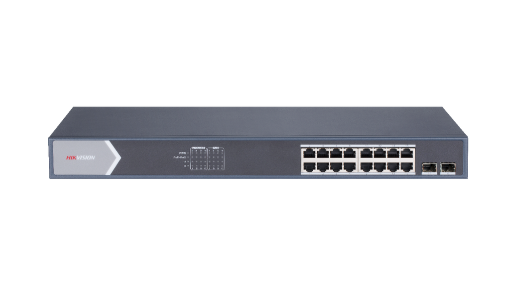 SMART SWITCH ADMINIS 16 POE ALL 1000M (1G) + 2 UP SFP (1G) - PROYECTOS