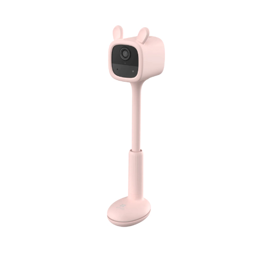 BABYCAM IP CON BATERIA WIFI 2.4 INTERIOR - ROSADA