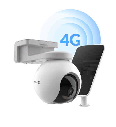 KIT CAMARA IP PT 2K EXTERIOR 4G + PANEL SOLAR