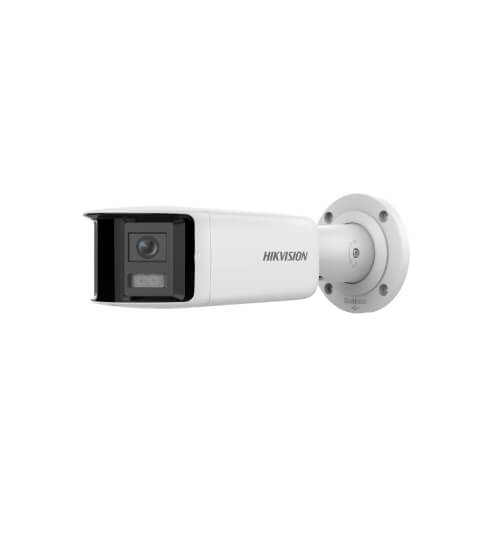 CAMARA TUBO IP 4MP EXTERIOR PANORAMICA C/AUDIO Y ALARMA