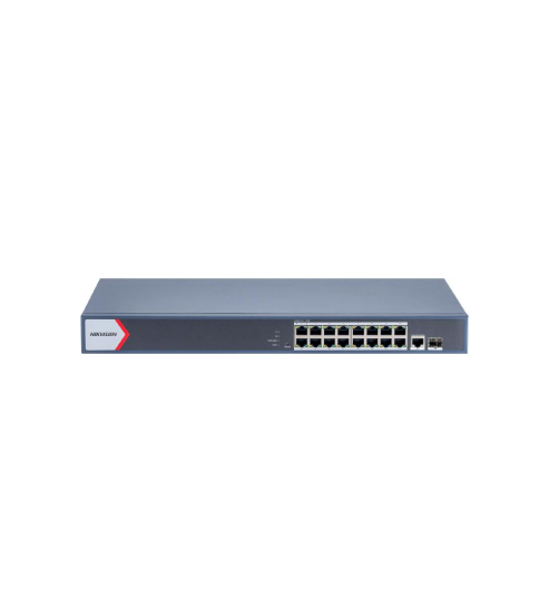 XX SWITCH ADMINIS 16 POE ALL 1000M (1G) + 1 UP RJ45 (1G) + 1 UP SFP (1G) - 230W