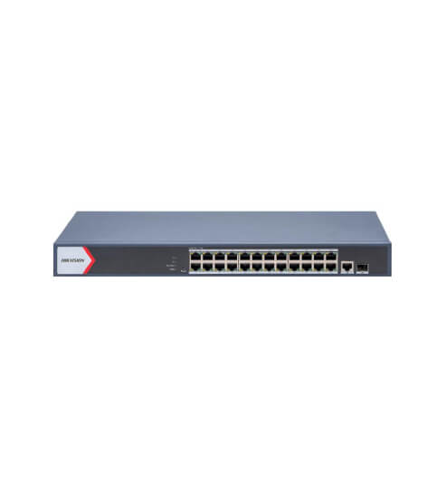 SMART SWITCH ADMINIS 24 POE ALL 1000M (1G) + 1 UP RJ45 (1G) + 1 UP SFP (1G) - 370W