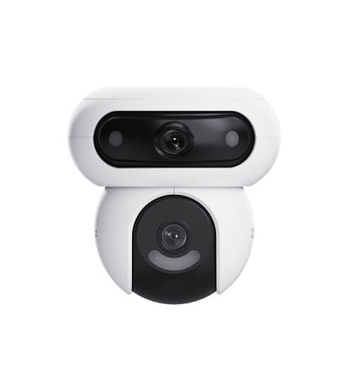 CAM IP PT LENTE DUAL EXTERIOR 8MP WIFI LENTE 2.8+6MM