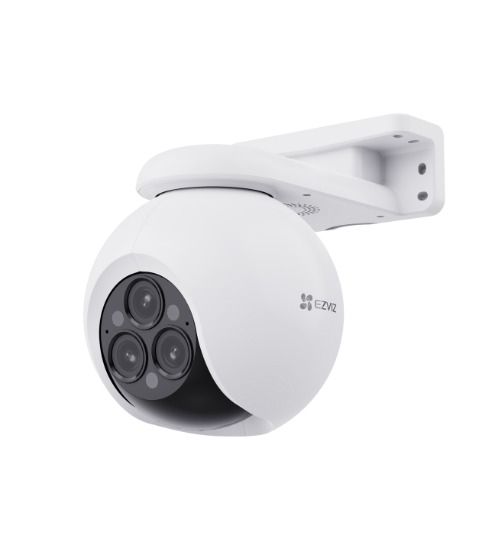 CAM IP PT DE 3 LENTES PARA EXTERIOR 4MP/2.8MM + 4MP/6MM + 4MP/12MM