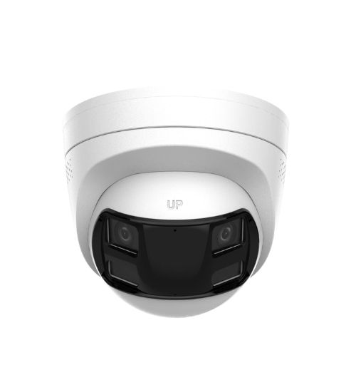 TURRET IP DOBLE LENTE 180° 6MP 2.8MM SMART HYBRID LIGHT IR30M