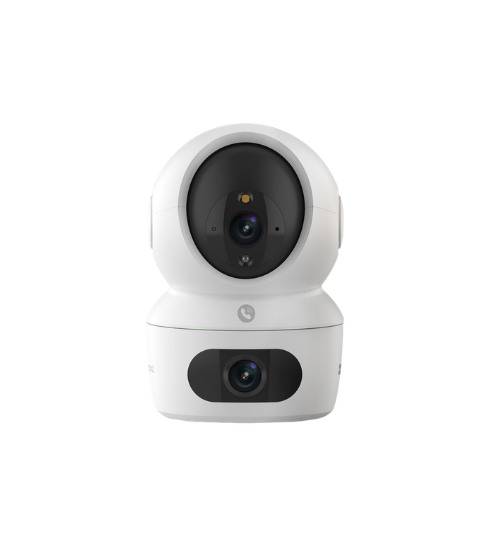 CAM IP PT LENTE DUAL INTERIOR 8MP WIFI LENTE 2.8+6MM (3)