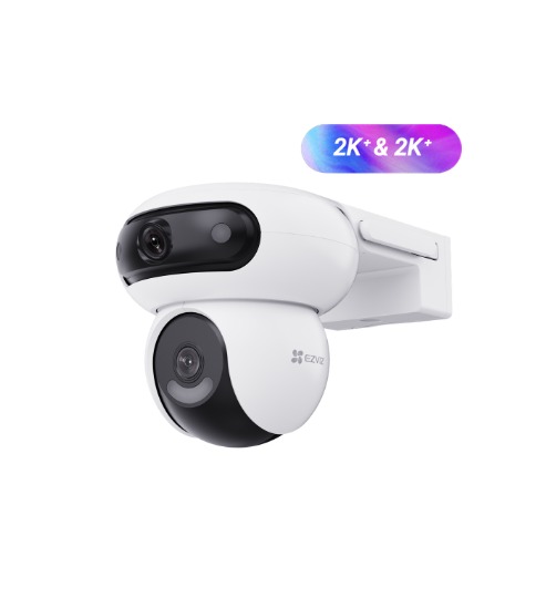 CAM IP PT LENTE DUAL EXTERIOR 4MP + 4MP + PANEL SOLAR