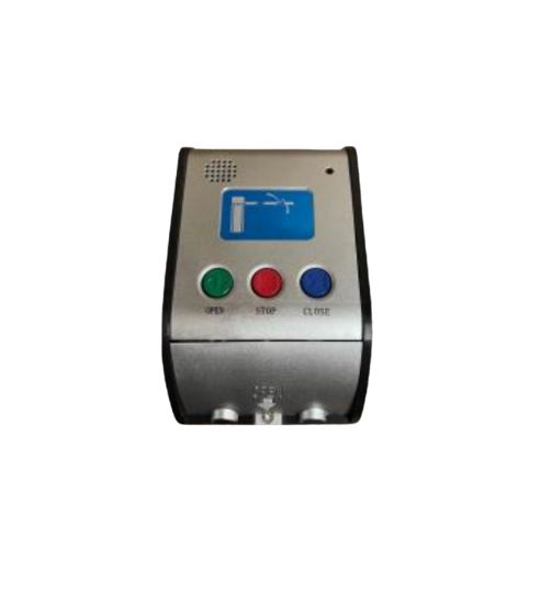 BOTON CABLEADO PARA CONTROLAR BARRERA VEHICULAR