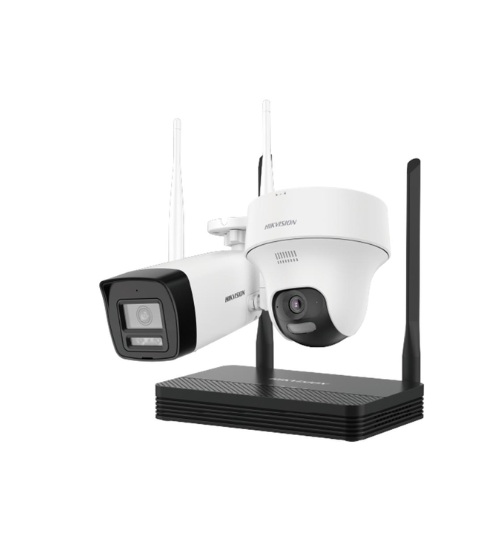 XX EASYLINK KIT WIFI 4MP CON NVS + CAMARA PT TURRET INT + CAMARA BULLET