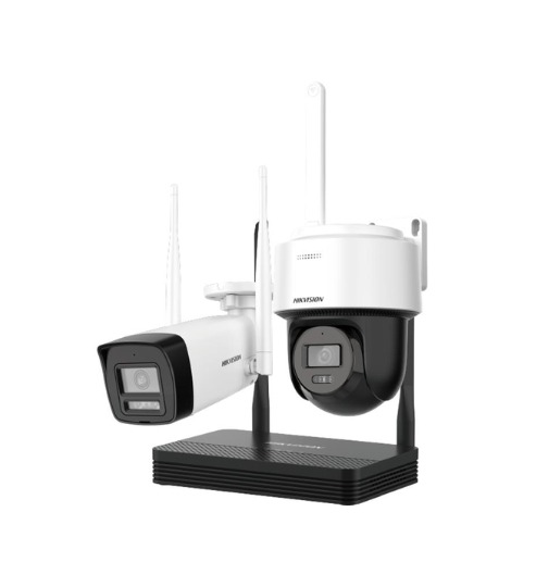 EASYLINK KIT WIFI 4MP CON NVS + CAMARA PT TURRET EXT + CAMARA BULLET