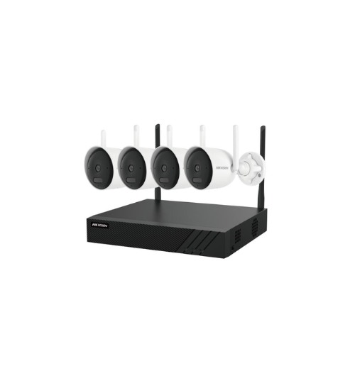 EASYLINK KIT WIFI 6 CON NVR 8CH + 4 BULLETS 4MP WIFI INT