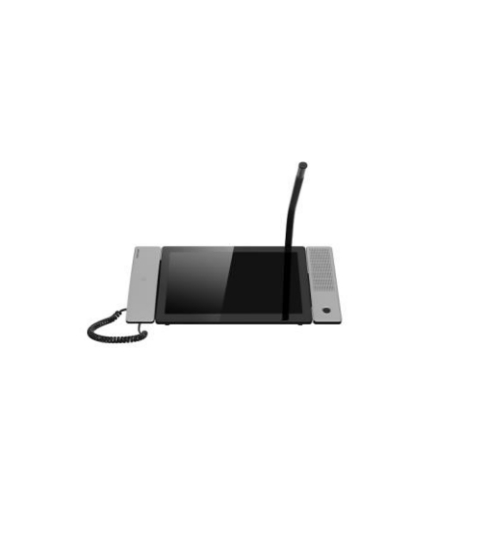 MICROFONO IP CON BASE Y PANTALLA TACTIL 10"