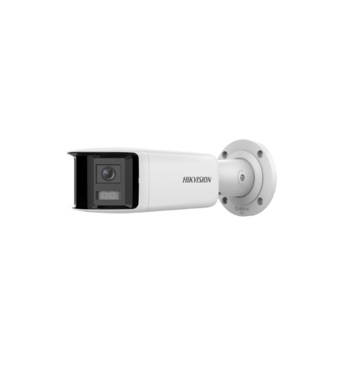 TUBO IP PANORAMICA 6MP CON ALTAVOZ Y LUZ ESTROB BLANCA