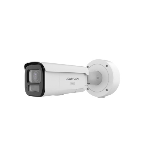 BULLET IP 12MP ACUSENSE 2.8-12MM LUZ ESTROB Y ALARMA AUDIBLE