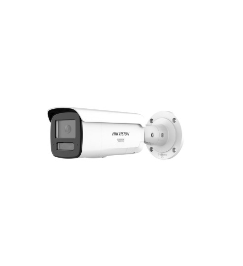 BULLET IP 12MP ACUSENSE 2.8MM LUZ ESTROB Y ALARMA AUDIBLE