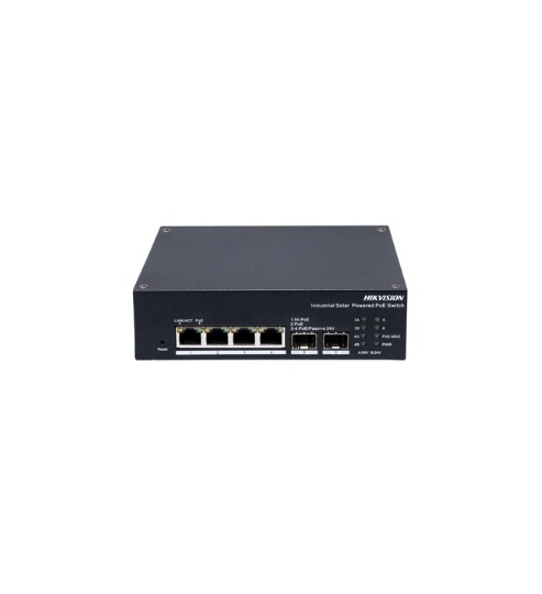 SWITCH INDUSTRIAL SOLAR POE GIGABIT DE 4P POE, 2P SFP GIGABIT