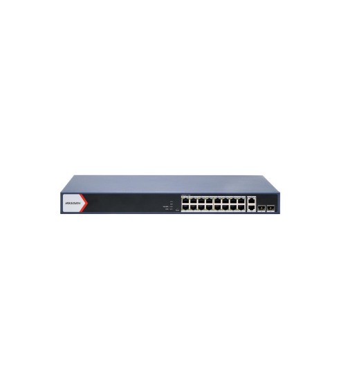 SWITCH ADMINIS 16 POE ALL 1000M (1G) + 2 UP RJ45 (1G) + 2 UP SFP (1G) - 230W