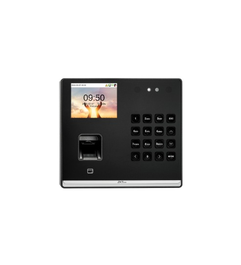 CONTROL DE ASISTENCIA WIFI ADMS 500 ROSTROS 1000 HUELLA Y TARJETA. 150,000 EVENTOS. BATERIA DE RESPALDO