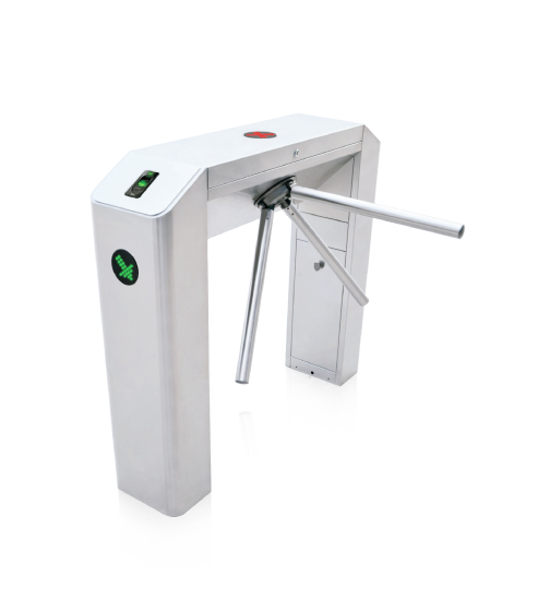 BARRERA TIPO TORNIQUETE CON LECTORAS Y CONTROLADOR