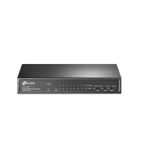 SWITCH 9P 10/100MBPS 8P POE +