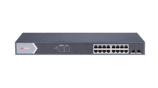 [HK-DS-3E1518P-SI] SWITCH ADMIN 16 PUERTOS POE CON PUERTOS 1000M