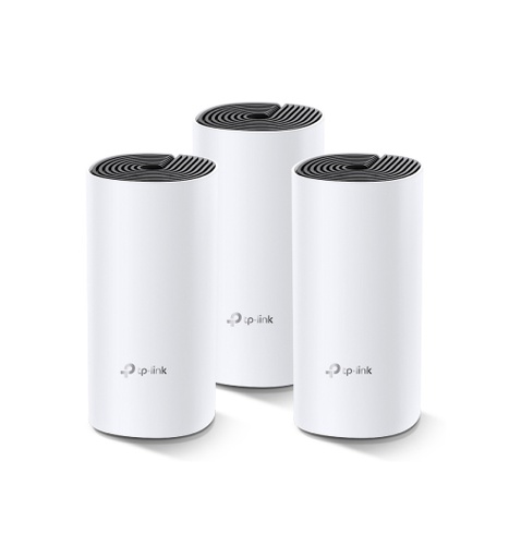 [TP-DECO-E4(3P)] SISTEMA WIFI MESH 300MBPS DUAL 2.4-5GHZ  (PACK X 3)