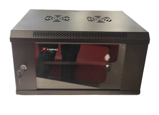 [ST-HH-TF-4U] GABINETE METALICO DE PARED 4U 600X450MM