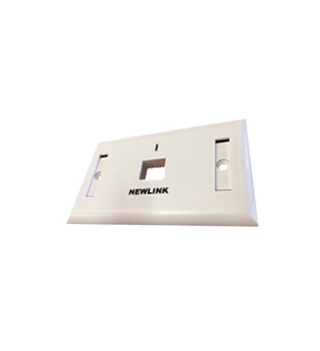 [NEW-4000001] WALL PLATE 1 PUERTO