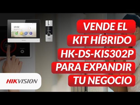 ¡Vende el Kit Hikvision HK-DS-KIS302P! 🚀🌐 Alarma e integración IP para expandir tu negocio.