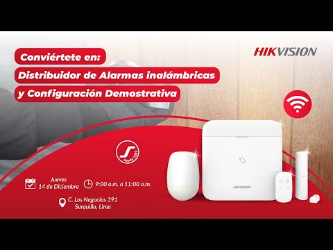 📢 HIKVISION: CONVIERTETE EN DISTRIBUIDOR DE ALARMAS INALÁMBRICAS 📢