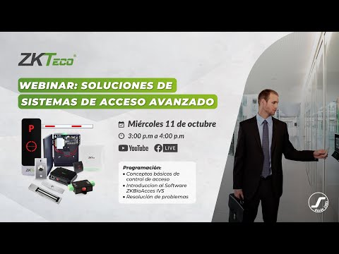 📢 Webinar: Soluciones de Sistemas de Acceso Avanzado 📢