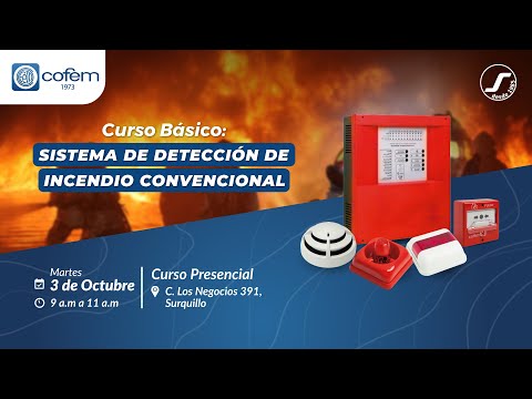 📢 COFEM - Curso Básico: Sistema de Detección de Incendio Convencional 📢