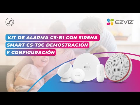 KIT DE ALARMA CS-B1 CON SIRENA SMART CS-T9C DEMOSTRACION Y CONFIGURACION