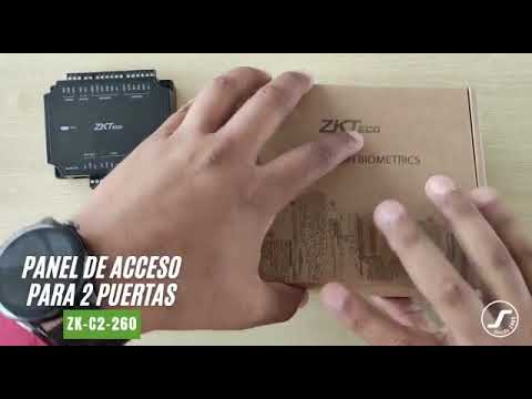 Aprende sobre el panel de acceso ZK-C2-260 de ZKTECO