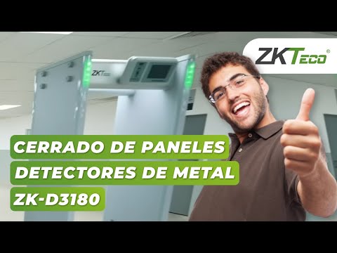 TERMINADO Y CERRADO DE PANELES DETECTORES ZK-D3180 DE ZKTECO