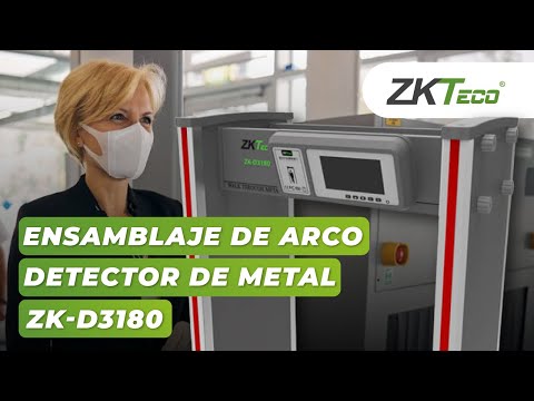 ENSAMBLAJE DE ARCO DETECTOR DE METAL ZK-D3180 DE ZKTECO