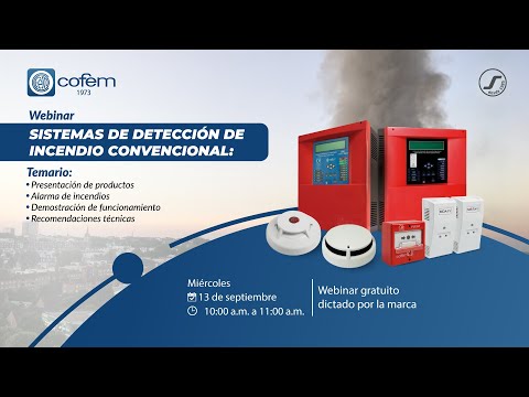 📢 WEBINAR: SISTEMAS DE DETECCIÓN DE INCENDIO DIRECCIONABLE📢