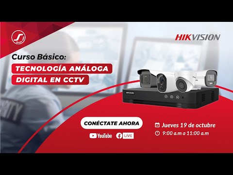 📢 Curso Básico: Tecnología Análoga Digital en CCTV 📢